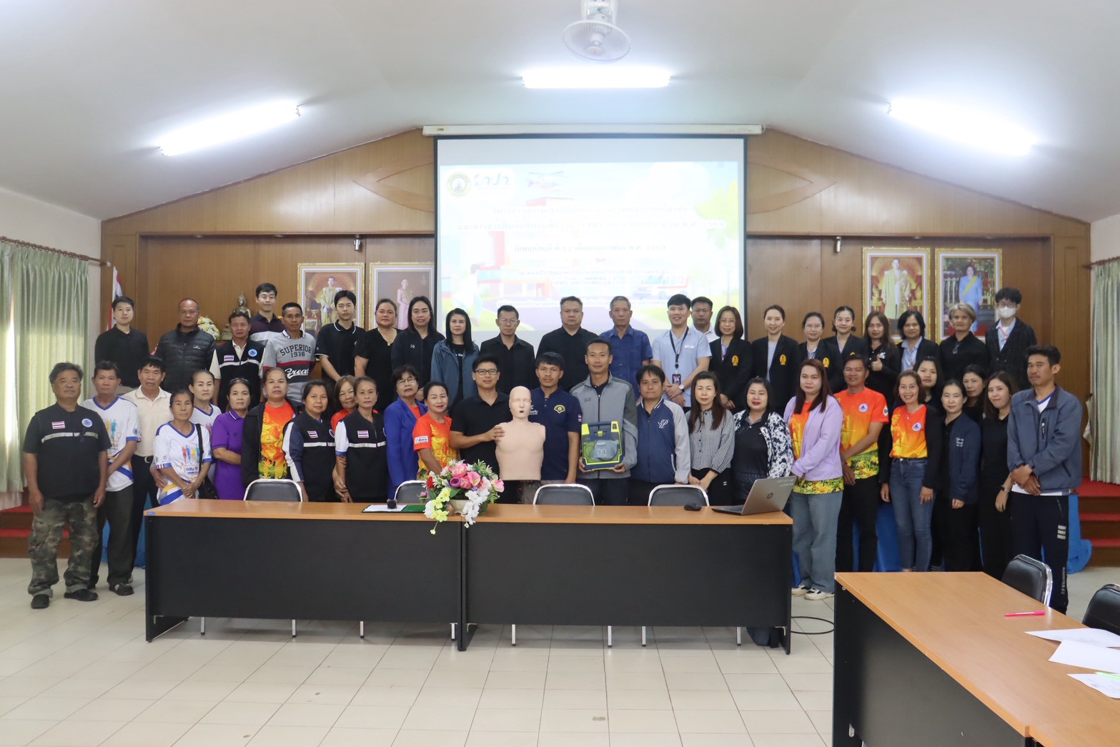 โครงการอบรมเชิงปฏิบัติการการปฐมพยาบาลเบื้องต้น และการช่วยฟื้นคืนชีพขั้นพื้นฐาน (CPR) ประจำปีงบประมาณ พ.ศ.2569 