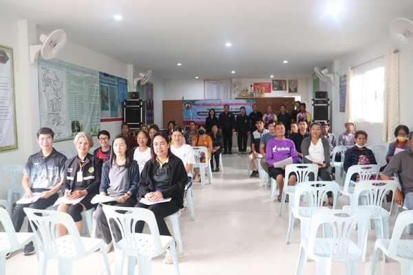 เวทีประชาคมแผนหมู่บ้าน บ้านสันสะลีก หมู่ 1