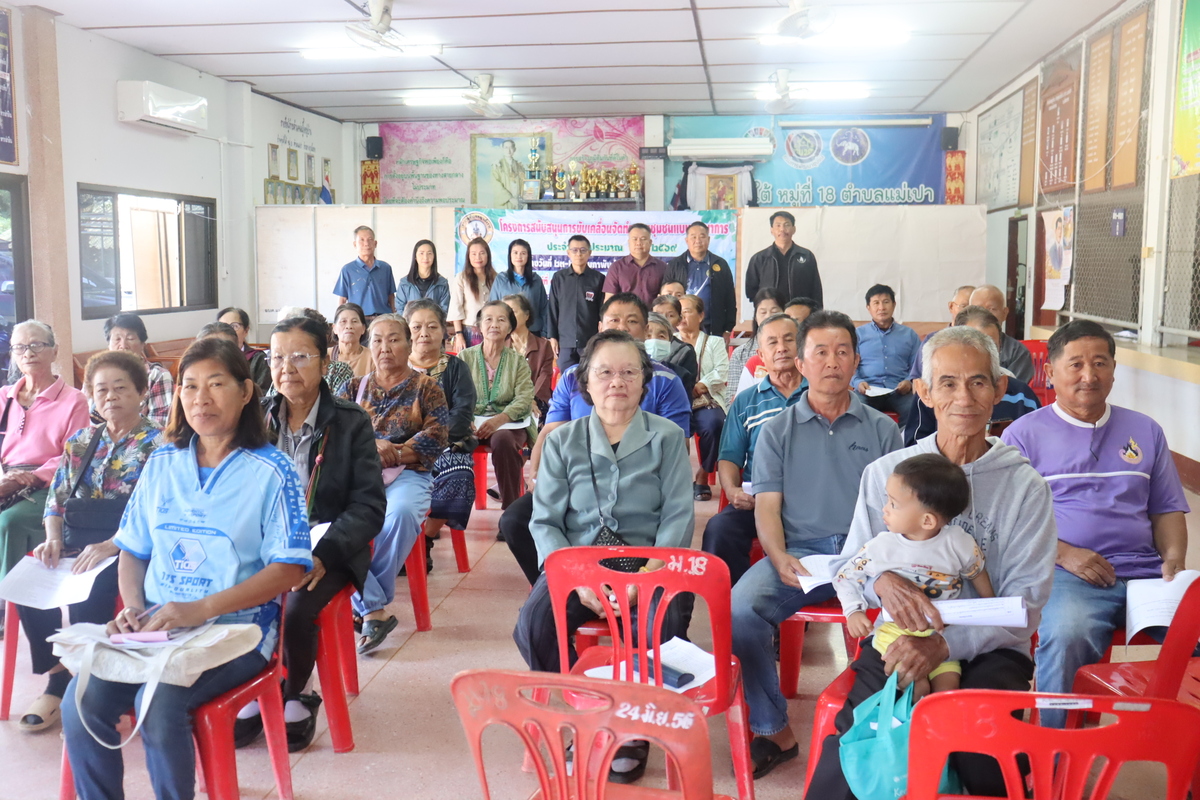 เวทีประชาคมแผนหมู่บ้าน บ้านทุ่งเจ้าใต้