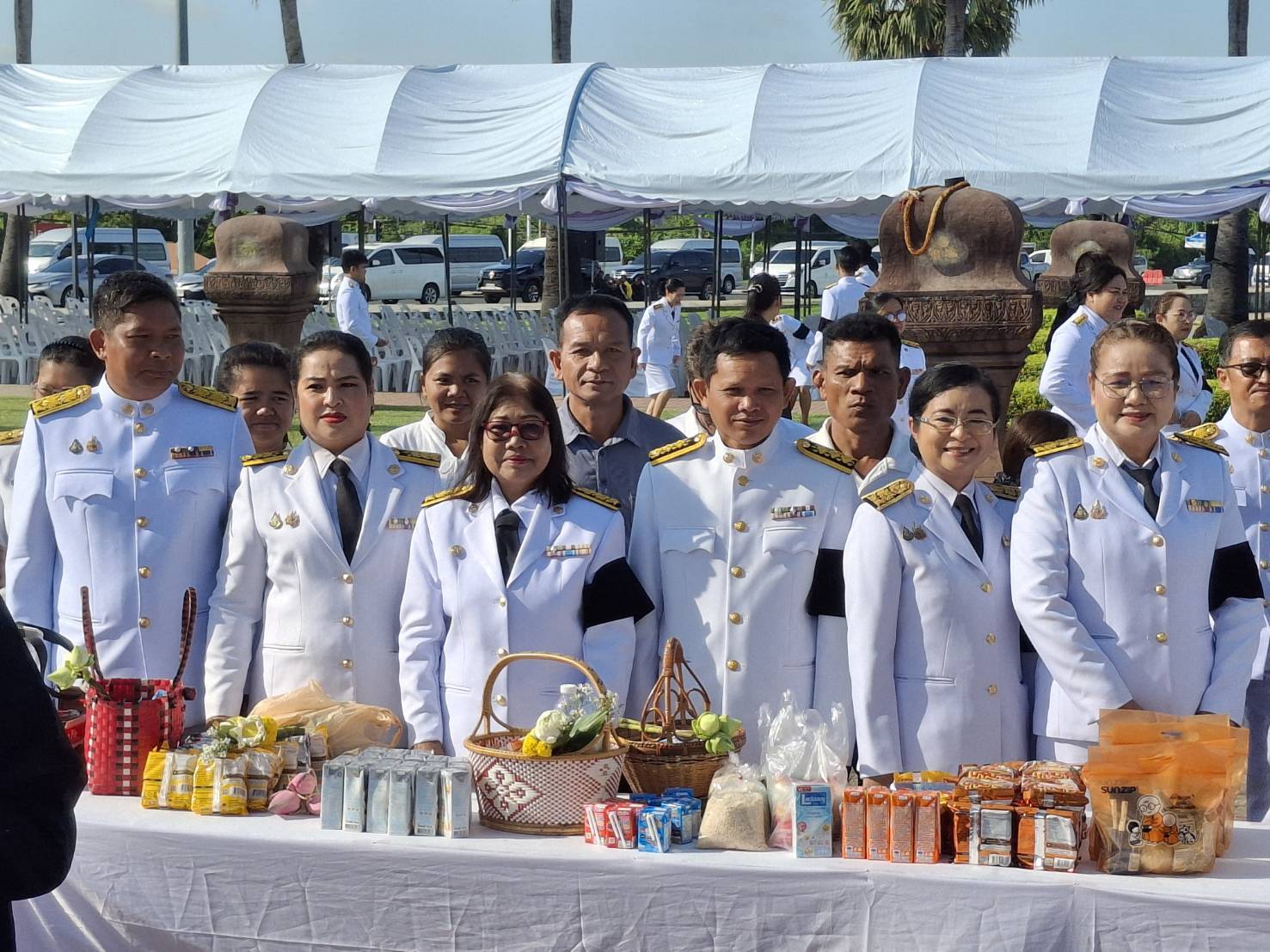 ภาพกิจกรรม เข้าร่วมงานเฉลิมพระเกียรติ เนื่องในโอกาสพระราชพิธีมหามงคลเฉลิมพระชนมพรรษา ๔ รอบ สมเด็จพระนางเจ้าฯ พระบรมราชินี ๓ มิถุนายน ๒๕๖๙