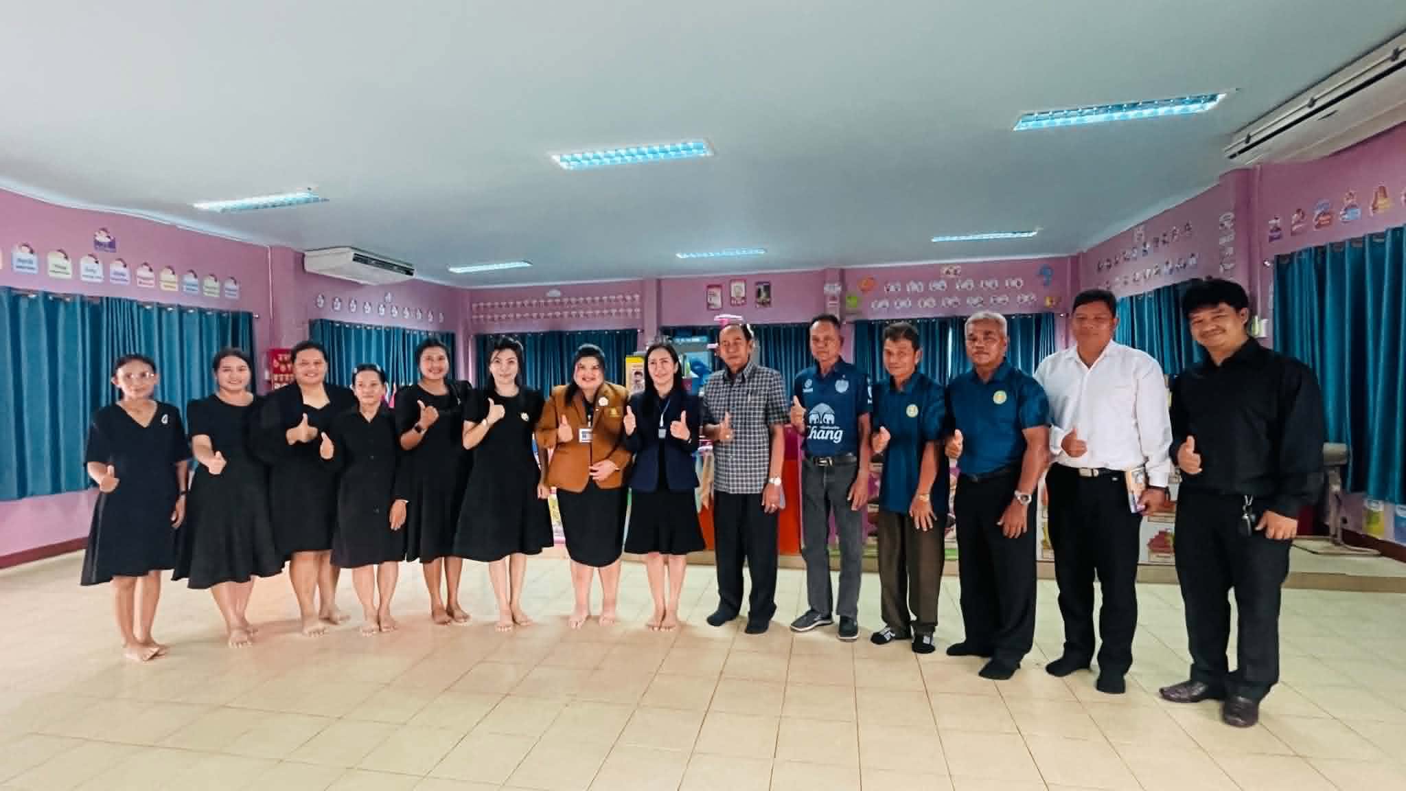 การประเมินคุณภาพการศึกษา(องค์การมหาชน)หรือ สมศ. ประเมินคุณภาพภายนอก ศูนย์พัฒนาเด็กเล็กเทศบาลตำบลหลักเขต ๒