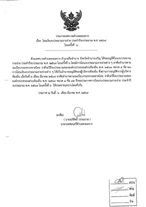 ประกาศเทศบาลตำบลดงมะยาง เรื่อง  โอนเงินงบประมาณรายจ่าย ประจำปีงบประมาณ พ.ศ. 2569 โอนครั้งที่  6