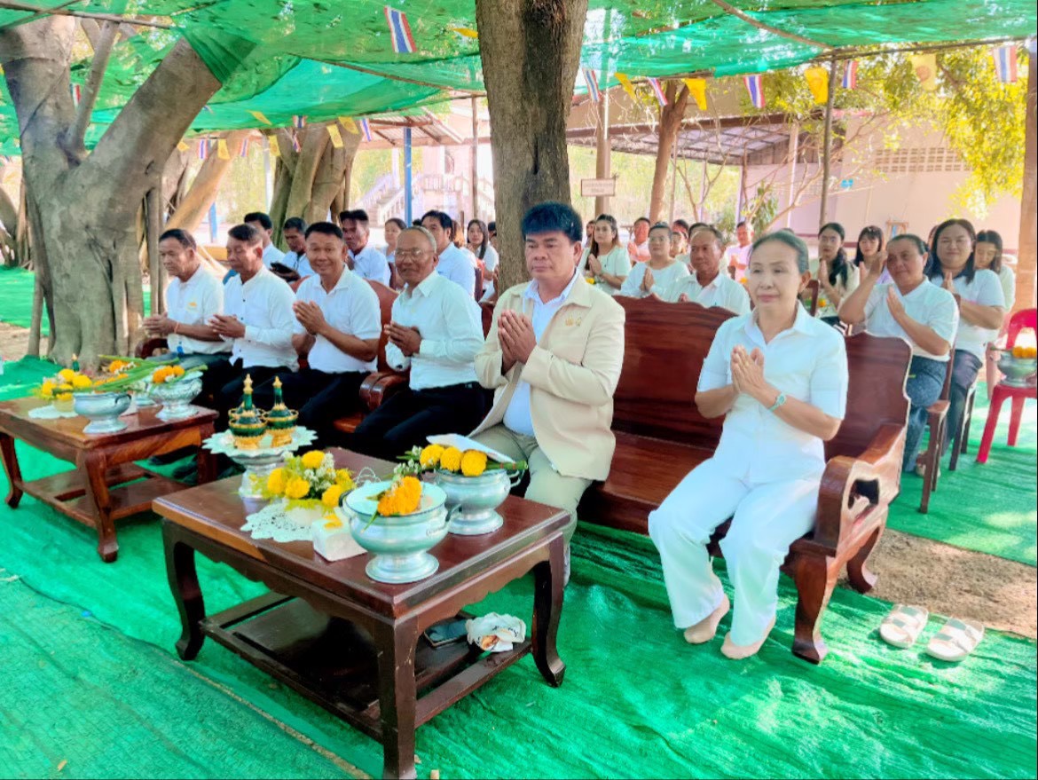 วันที่ 7 กุมภาพันธ์ 2569 ร่วมโครงการปฏิบัติธรรมอยู่ปริวาสกรรม เฉลิมพระเกียรติพระบาทสมเด็จพระเจ้าอยู่หัว ประจำปี พ.ศ 2569 ณ วัดหนองสะแก ม.4 ตำบลขุย อำเภอลำทะเมนชัย จังหวัดนครราชสีมา