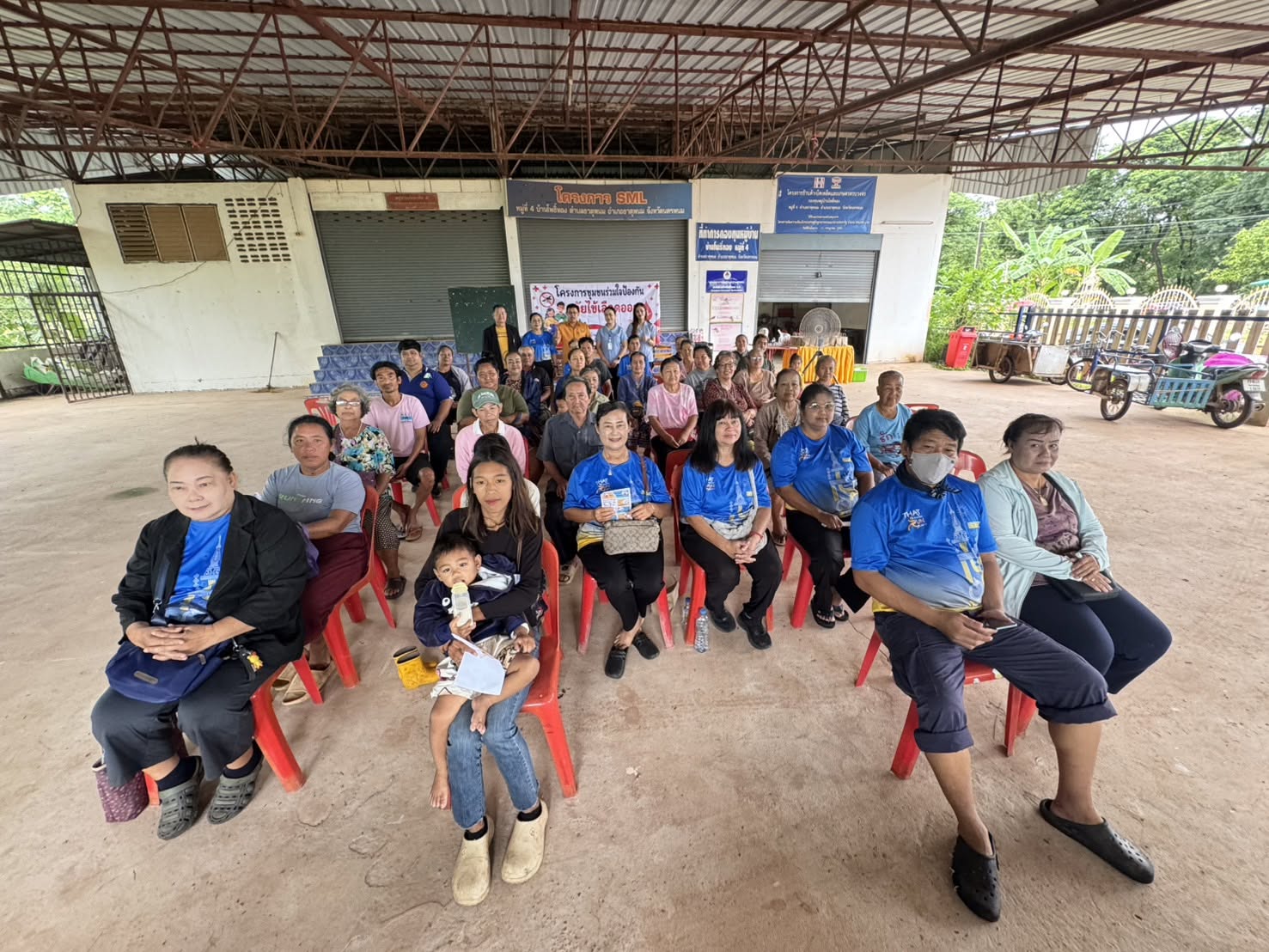 ประชาสัมพันธ์กองสาธารณสุขและสิ่งแวดล้อมเทศบาลตำบลธาตุพนมใต้ ร่วมเป็นประธานพิธีเปิดโครงการที่ได้รับเงินสนับสนุนจากกองทุนหลักประกันสุขภาพท้องถิ่นเทศบาลตำบลธาตุพนมใต้