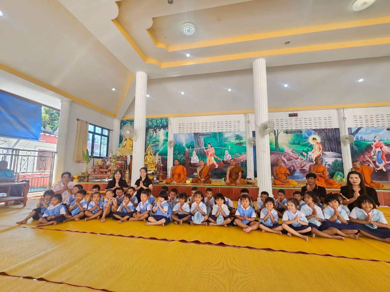 วันที่ 16  กุมภาพันธ์  2569 โครงการธรรมะวัยใส 