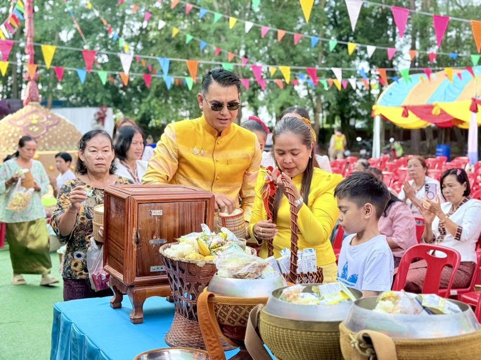 งานประเพณีตบประทาย (ก่อเจดีย์ทราย) ประจำปี ๒๕๖๙